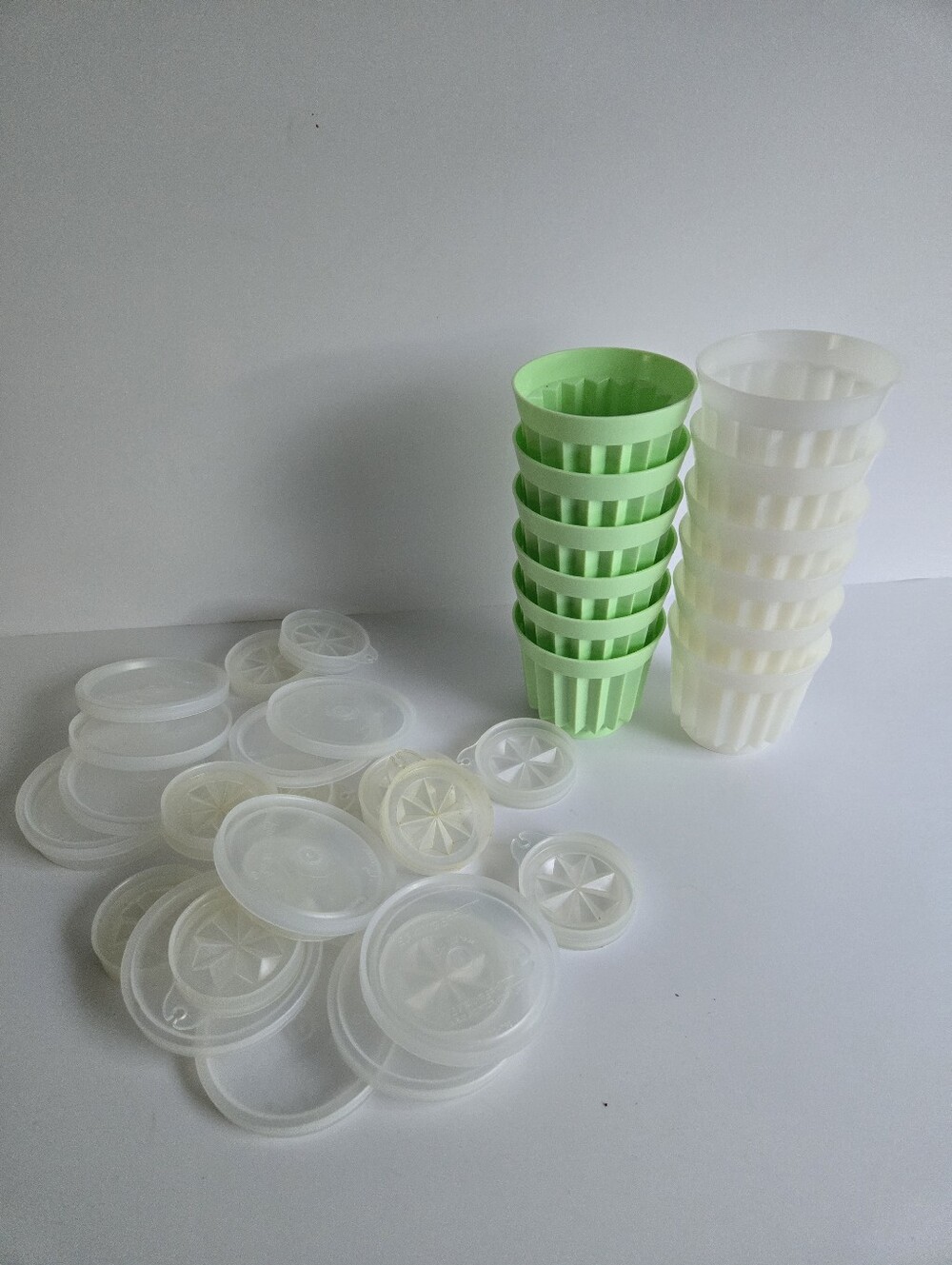 Tupperware Jelly Mold Lot Vintage